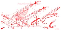 BRAS OSCILLANT pour Honda CB 500 X ABS MATT BROWN 2016