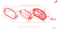 COMPTEUR pour Honda CB 500 X 2015