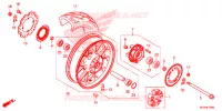 ROUE ARRIERE pour Honda CB 500 X 2016