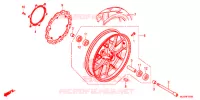 ROUE AVANT pour Honda CB 500 X 2016