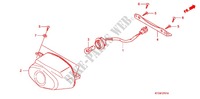 FEU ARRIERE (2) pour Honda CBF 125 M STUNNER Front brake disk 2009