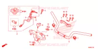 GUIDON   TE DE FOURCHE pour Honda CBF 160 UNICORN 2015