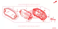 COMPTEUR pour Honda CB 500 F 2016