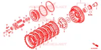 EMBRAYAGE pour Honda CB 500 F 2016