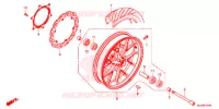 ROUE AVANT pour Honda CB 500 F 2016