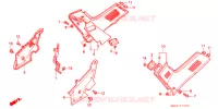 COUVERCLES LATERAUX pour Honda CBR 1000 F 1994