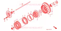 EMBRAYAGE pour Honda CBR 1000 F 1994
