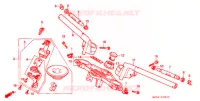 GUIDON pour Honda CBR 1000 F 1994