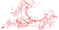 SILENCIEUX D'ECHAPPEMENT pour Honda CBR 1000 F 1994