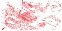 FILTRE A AIR pour Honda CBR 1000 RR ABS RED 2009
