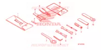 OUTIL pour Honda CBR 1000 RR ABS RED 2009