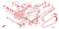 BRAS OSCILLANT pour Honda CBR 1000 RR HURRICANE ABS RED 2011
