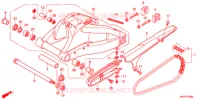 BRAS OSCILLANT pour Honda CBR 1000 RR ABS TRICOLOUR 2014