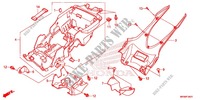 GARDE BOUE ARRIERE (CBR1000RA) pour Honda CBR 1000 RR CABS 2015