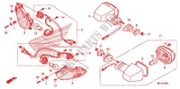 CLIGNOTANT (1) pour Honda CBR 1000 RR FIREBLADE 2008