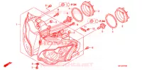PHARE pour Honda CBR 1000 RR FIREBLADE 2009
