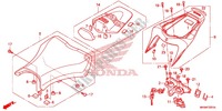 SELLE (CBR1000S) pour Honda CBR 1000 SP REPSOL 2015