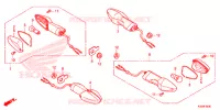 CLIGNOTANT pour Honda CBR 300 R 2016