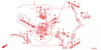 MAITRE CYLINDRE DE FREIN AVANT (STANDARD) pour Honda CBR 300 R 2016