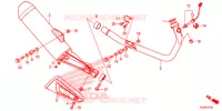 SILENCIEUX D'ECHAPPEMENT pour Honda CBR 300 R 2016