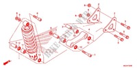 AMORTISSEUR ARRIERE pour Honda CBR 500 R ABS 2015