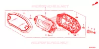 COMPTEUR pour Honda CBR 500 R 2013