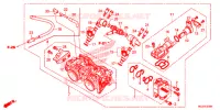 CORPS DE PAPILLON pour Honda CBR 500 R 2013