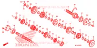 BOITE DE VITESSES pour Honda CBR 600 RR ABS 2009