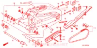 BRAS OSCILLANT pour Honda CBR 600 RR 2008