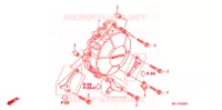 CARTER D'ALLUMAGE pour Honda CBR 600 RR 2008