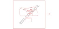 HOUSSE DE PROTECTION D'INTERIEUR pour Honda CBR 1000 RR ABS BLACK 2010