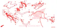 RADIATEUR pour Honda CBR 500 R ABS MATT BLACK 2016