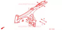CADRE pour Honda BENLY CD 50 SPECIAL 2007