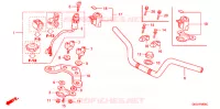 GUIDON   TE DE FOURCHE pour Honda BENLY CD 50 SPECIAL 2007