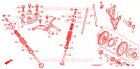ARBRE A CAMES   SOUPAPE pour Honda CG 125 CARGO 2002