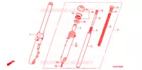 FOURCHE pour Honda CG 125 CARGO 2002