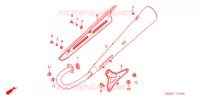 SILENCIEUX D'ECHAPPEMENT (1) pour Honda CG 150 CARGO 2007
