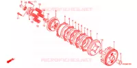 EMBRAYAGE pour Honda CG 150 TITAN PARTIDA ELETRICA 2009