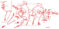 LEVIER DE GUIDON   CABLE   COMMODO pour Honda CG 150 TITAN PARTIDA ELETRICA 2009