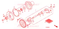 POMPE A HUILE pour Honda CG 150 TITAN PARTIDA ELETRICA 2009