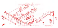 BRAS OSCILLANT pour Honda CG 150 TITAN PARTIDA ELÉTRICA, FREIO A DISCO DIANTEIRO 2007