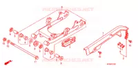 BRAS OSCILLANT pour Honda CG 150 TITAN ARRANQUE ELÉCTRICO, FRENO DE DISCO DELANTERO 2009