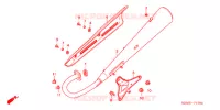 SILENCIEUX D'ECHAPPEMENT (1) pour Honda CG 150 TITAN KICK 2006