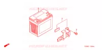 BATTERIE (1) pour Honda CG 150 TITAN KICK 2007