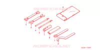 OUTIL pour Honda CG 150 TITAN KICK 2007