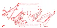 COUVERCLES LATERAUX (2) pour Honda CG 150 SPORT 2007