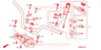 GUIDON   TE DE FOURCHE pour Honda CG 150 SPORT 2007