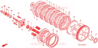 EMBRAYAGE pour Honda REBEL 250 2 TONE 1999
