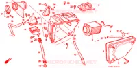 FILTRE A AIR pour Honda REBEL 250 2 TONE 1999