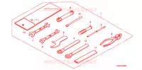 OUTIL pour Honda REBEL 250 2 TONE 1999